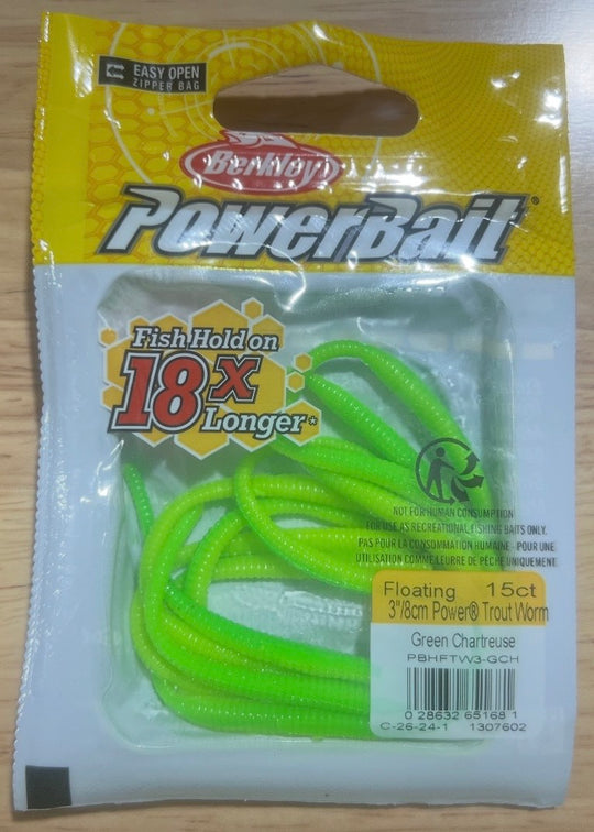 Berkley PowerBait Floating Trout Worm
