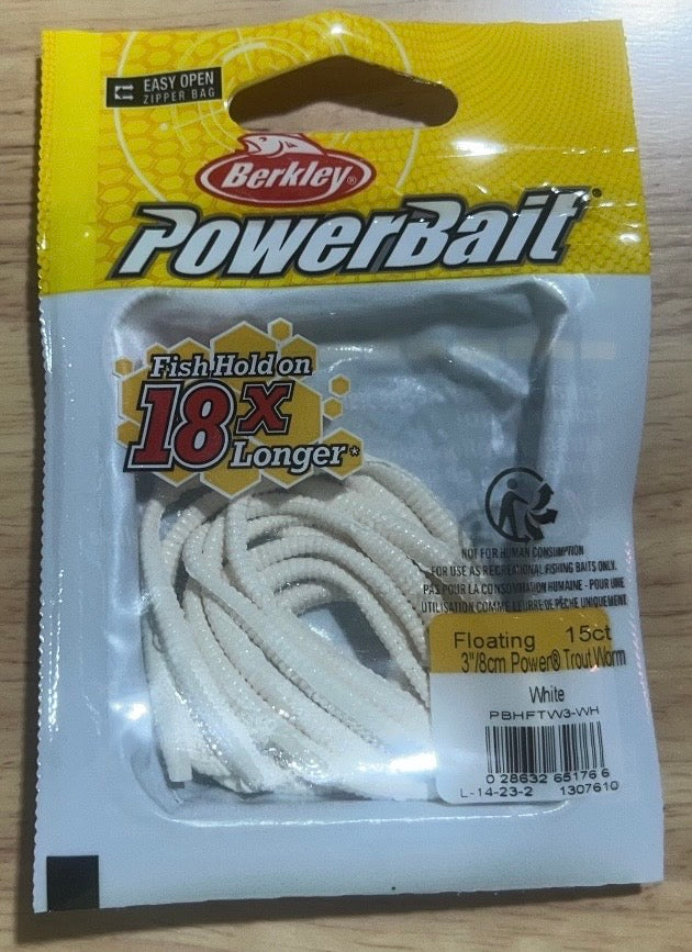Berkley PowerBait Floating Trout Worm