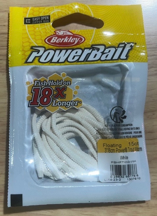Berkley PowerBait Floating Trout Worm