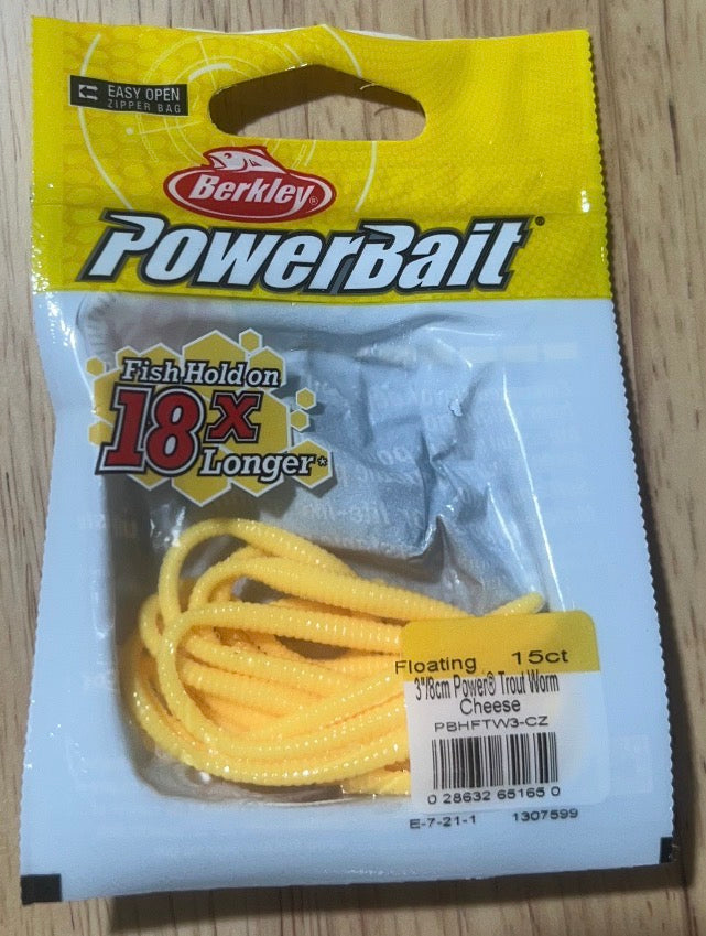 Berkley PowerBait Floating Trout Worm