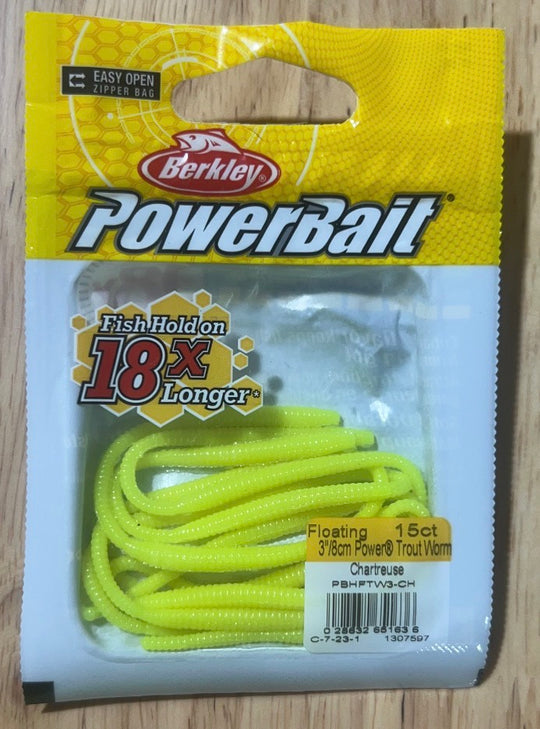 Berkley PowerBait Floating Trout Worm
