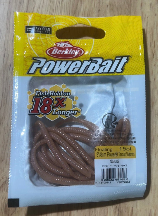 Berkley PowerBait Floating Trout Worm