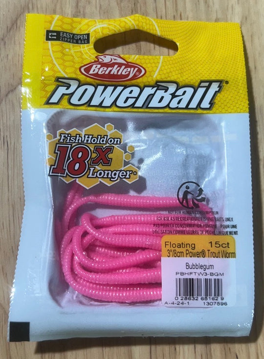 Berkley PowerBait Floating Trout Worm