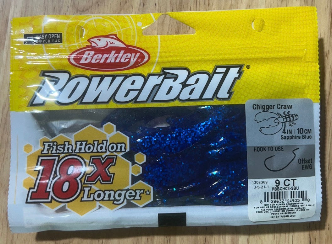 Berkley PowerBait Chigger Craw